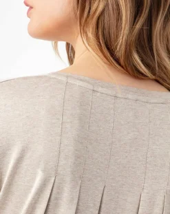 Indies Tops Et Blouses|Top Cornelia chine beige