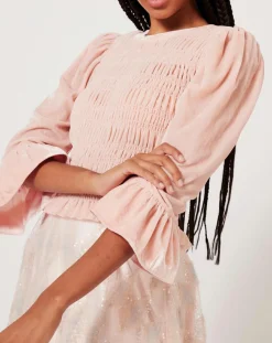 Manoush Tops Et Blouses|Top Duchesse rose