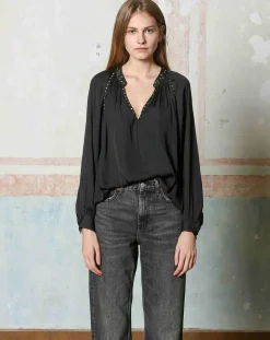 See u Soon Tops Et Blouses|Top Ella noir