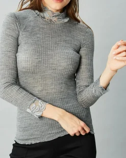 Mare Tops Et Blouses|Top en Laine mélangée gris