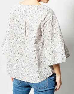Karl Marc John Tops Et Blouses|Top French en Coton ample crème