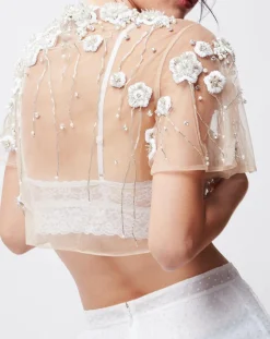 John Galliano Tops Et Blouses|Top Gaya beige clair