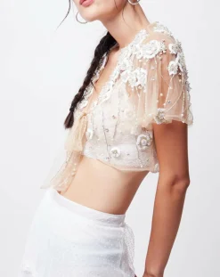 John Galliano Tops Et Blouses|Top Gaya beige clair