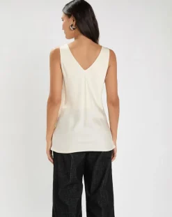 Lauren Vidal Tops Et Blouses|Top Iros écru