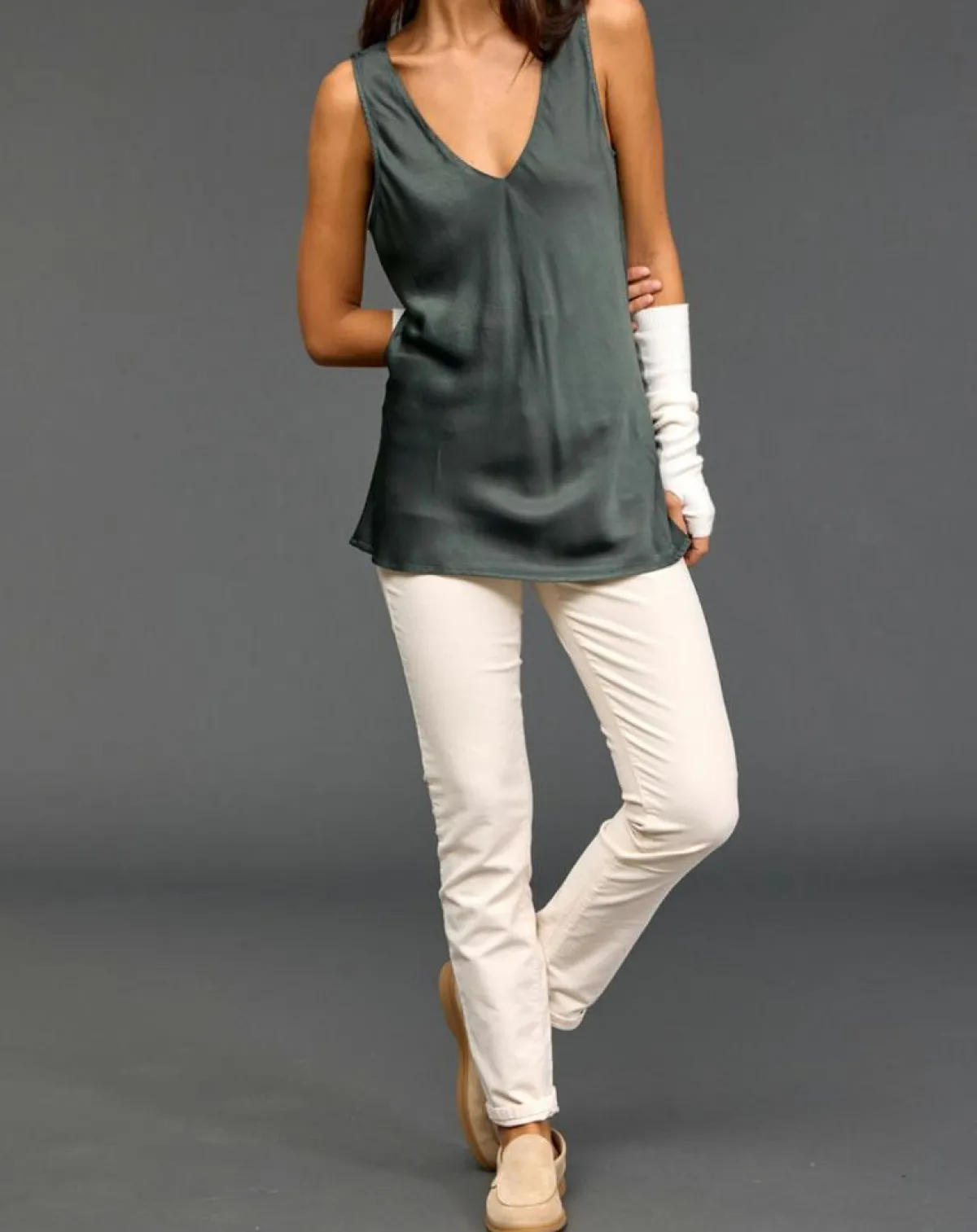 Lauren Vidal Tops Et Blouses|Top Iros vert