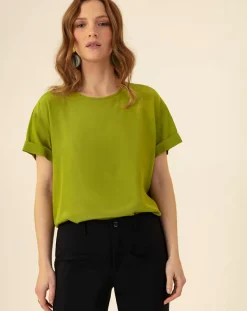 Indies Tops Et Blouses|Top Lake absinthe