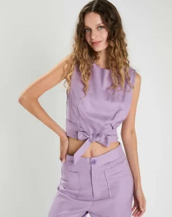 The Korner Tops Et Blouses|Top Laurence violet