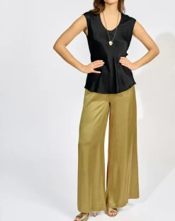 Lauren Vidal Tops Et Blouses|Top Lison noir