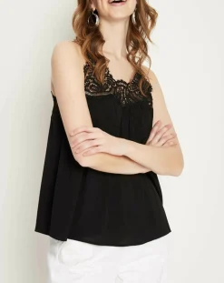 See u Soon Tops Et Blouses|Top Liv noir