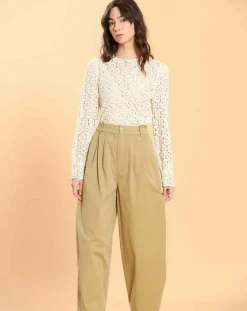 The Korner Tops Et Blouses|Top Lucile crème