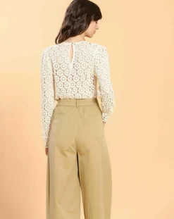 The Korner Tops Et Blouses|Top Lucile crème