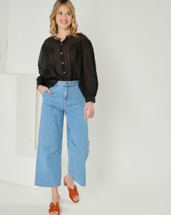 See u Soon Tops Et Blouses|Top Maeva noir