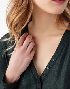 Indies Tops Et Blouses|Top Manches Longues Stella irise emeraude