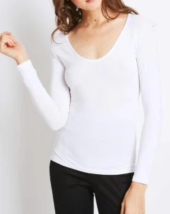 Mare Tops Et Blouses|Top Marion en Micromodal blanc