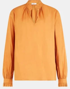 Galeries Lafayette Tops Et Blouses|Top Marly orange