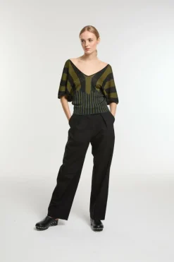 Mapoesie Tops Et Blouses|Top Milo Kaki