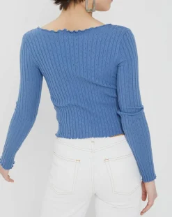 BDG by Urban Outfitters Tops Et Blouses|Top noori tie bleu