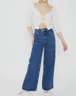 BDG by Urban Outfitters Tops Et Blouses|Top noori tie écru