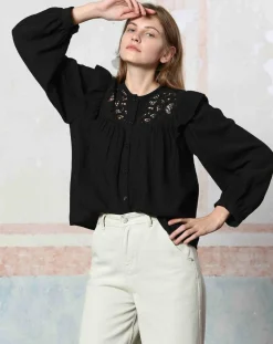 See u Soon Tops Et Blouses|Top Sophie noir