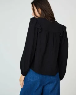 See u Soon Tops Et Blouses|Top Sophie noir