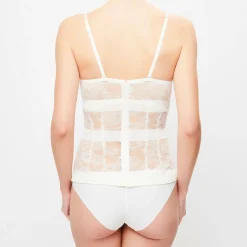La Perla Lingerie, Nuit|Top Tearose écru