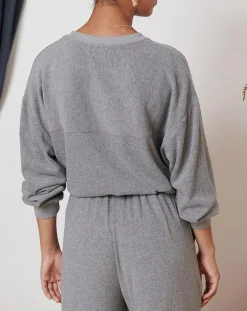 Garance Paris Tops Et Blouses|Top Teddy gris