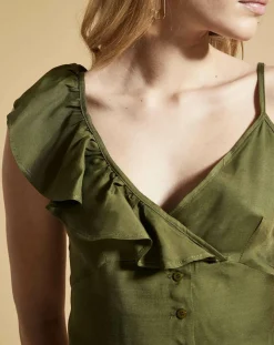 Belair Tops Et Blouses|Top Teroli kaki