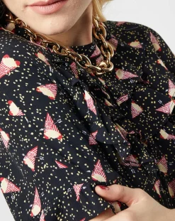 Karl Marc John Tops Et Blouses|Top Tijuana imprimé noir