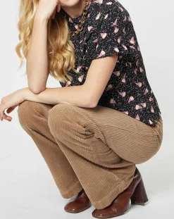 Karl Marc John Tops Et Blouses|Top Tijuana imprimé noir