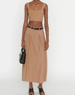 Zapa Tops Et Blouses|Top Tislen havane