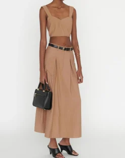 Zapa Tops Et Blouses|Top Tislen havane