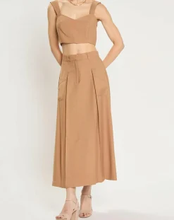 Zapa Tops Et Blouses|Top Tislen havane