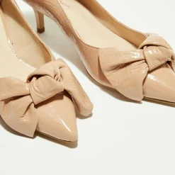 Cosmoparis Sandales À Talons|Trotteurs en Cuir Venisa vieux roses - Talon 5 cm