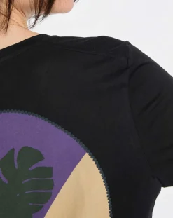 Marc O'Polo T-Shirts|T-Shirt 100% Coton Bio imprimé nature noir