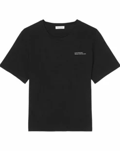 Marc O'Polo T-Shirts|T-Shirt 100% Coton Bio imprimé nature noir