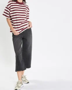 Marc O'Polo T-Shirts|T-Shirt 100% Coton Bio rayé rouge/blanc