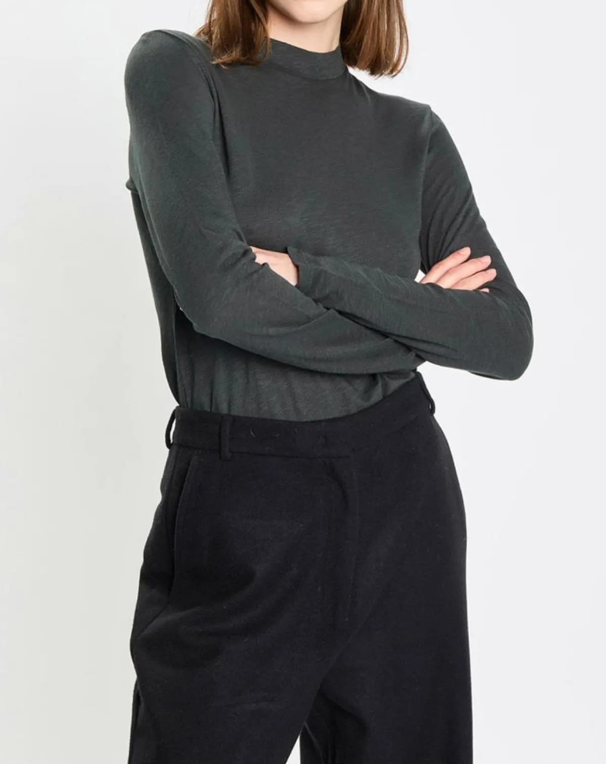 Marc O'Polo T-Shirts|T-Shirt 100% Coton Bio vert foncé