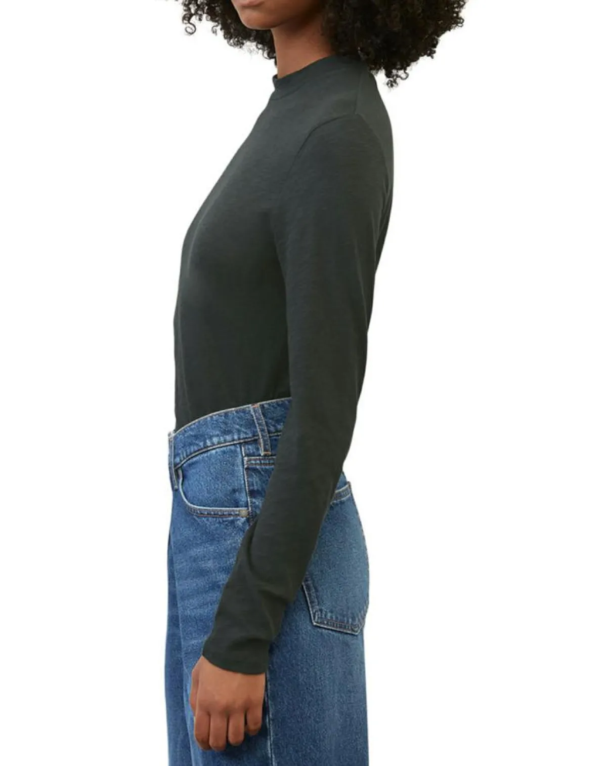 Marc O'Polo T-Shirts|T-Shirt 100% Coton Bio vert foncé