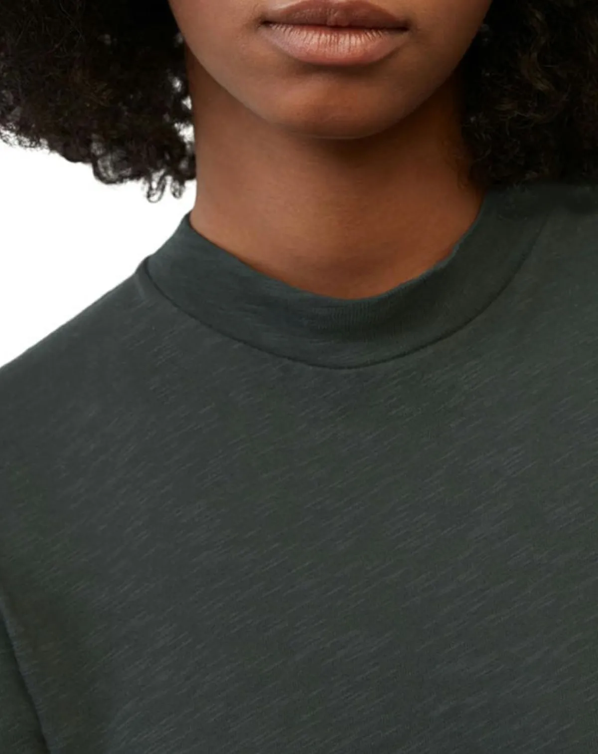 Marc O'Polo T-Shirts|T-Shirt 100% Coton Bio vert foncé