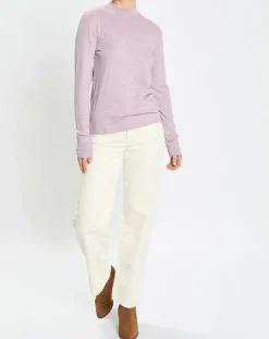 Marc O'Polo T-Shirts|T-Shirt 100% Coton Bio violet clair