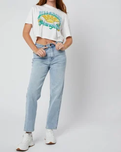 Billabong T-Shirts|T-Shirt x Wrangler Made It blanc