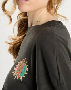 Billabong T-Shirts|T-Shirt cropped Boyfriend noir