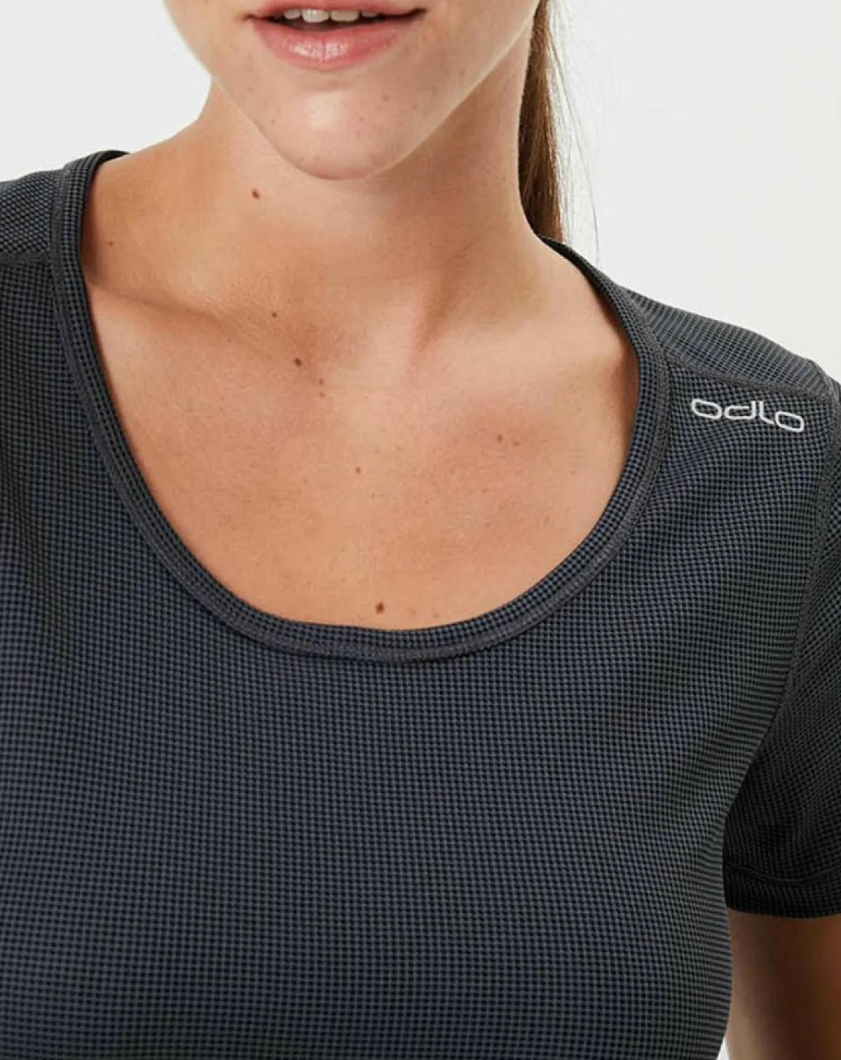 Odlo T-Shirts|T-Shirt Cubic Régulateur Thermique anthracite/noir