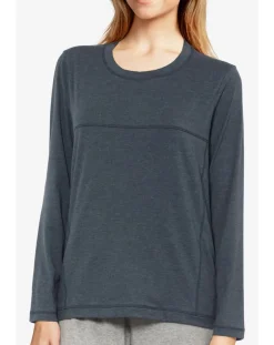 Femilet Lingerie, Nuit|T-Shirt de pyjama bleu pétrole