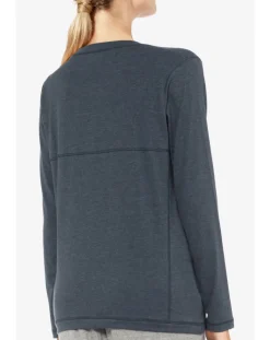 Femilet Lingerie, Nuit|T-Shirt de pyjama bleu pétrole