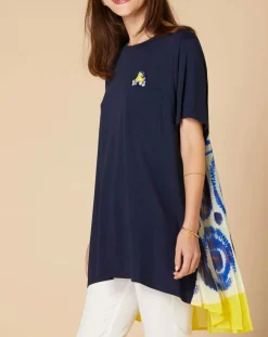 Derhy T-Shirts|T-Shirt Eclaircie bleu/pétrole