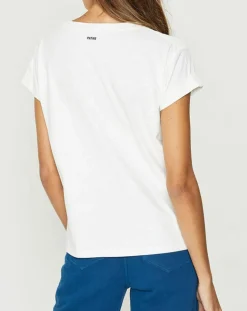 Galeries Lafayette T-Shirts|T-Shirt en Coton Bio Sisters blanc