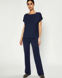 Huit T-Shirts|T-Shirt Jeanne bleu marine