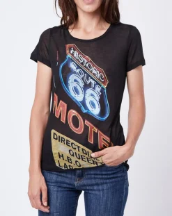 John Galliano T-Shirts|T-Shirt noir