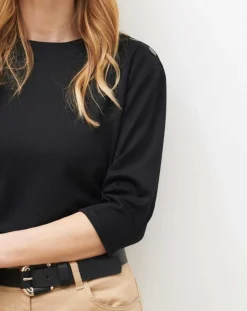 Caroll T-Shirts|T-Shirt Manae noir